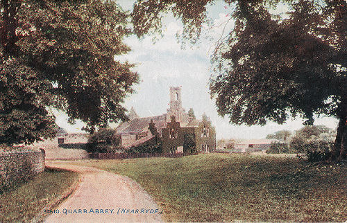 Quarr Abbey ruins